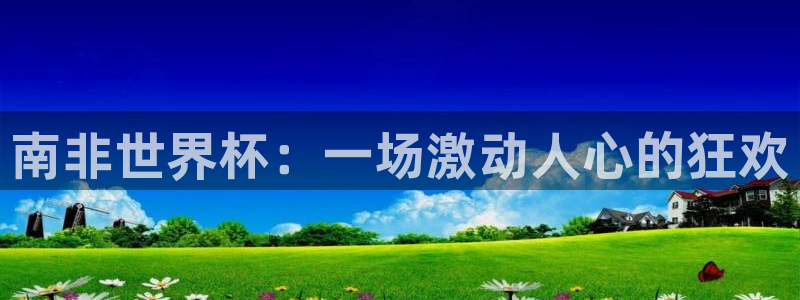 世界杯2026赛程：南非世界杯：一场激动人心的狂欢